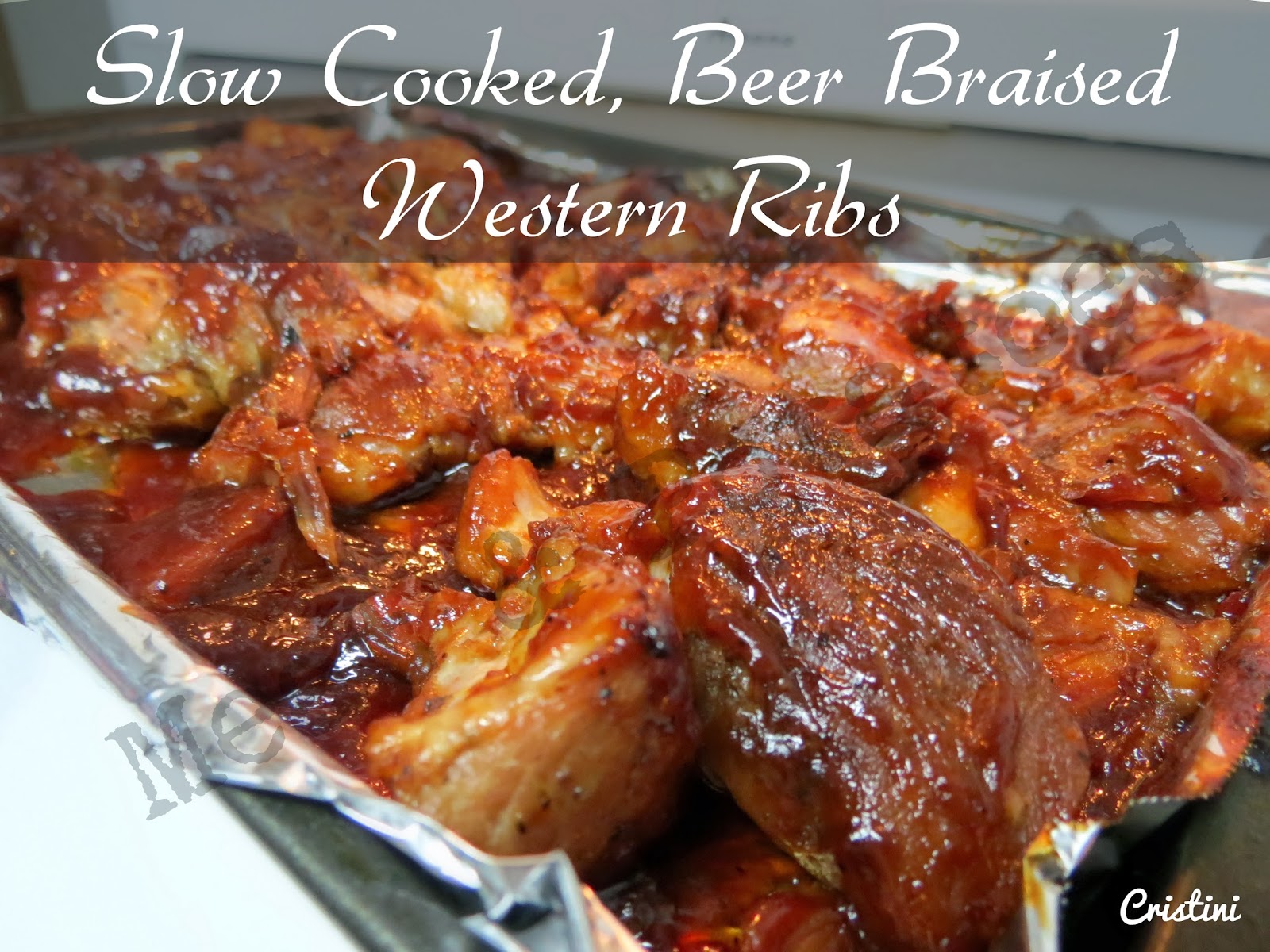 Meat & Potatoes, Recipes and More! Slow Cooked, Beer Braised Western Ribs