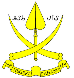 Bendera Pahang & Lambang Negeri Pahang