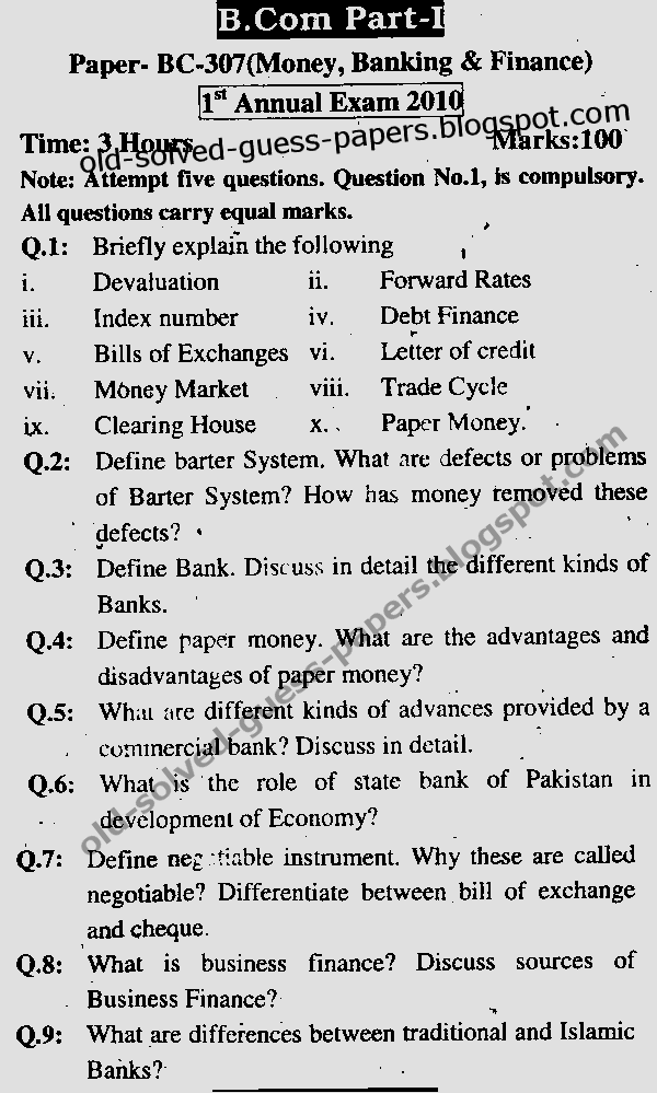 banking essays money and banking