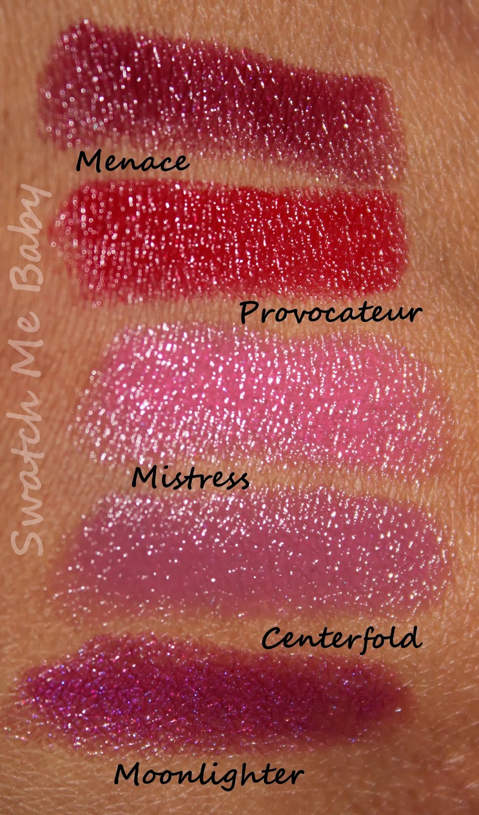Buxom Serial Kisser Collection Lipstick Swatches buxom serial kisser lipstick set swatches dark skin