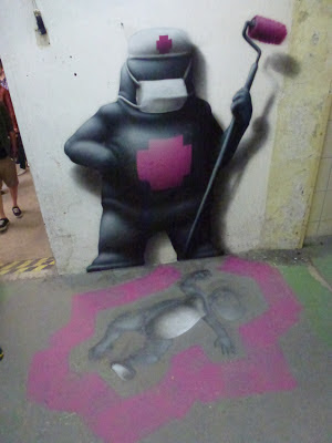 Streetart, Urbanart, Graffiti, Wandmalerei