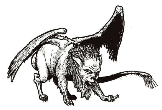 disgusted manticore