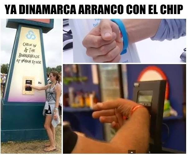 SE ADELANTA DINAMARCA CON EL MICROCHIP (666) EN UNA PULSERA NFC.