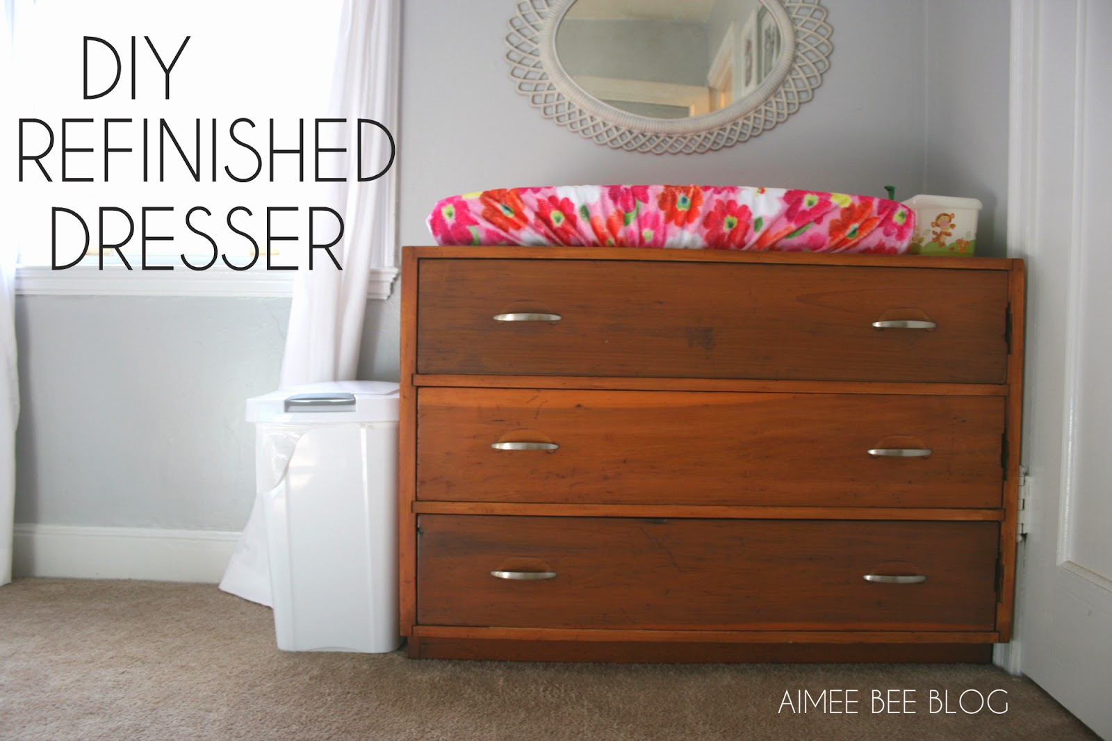 Aimee Bee Diy Refinished Dresser
