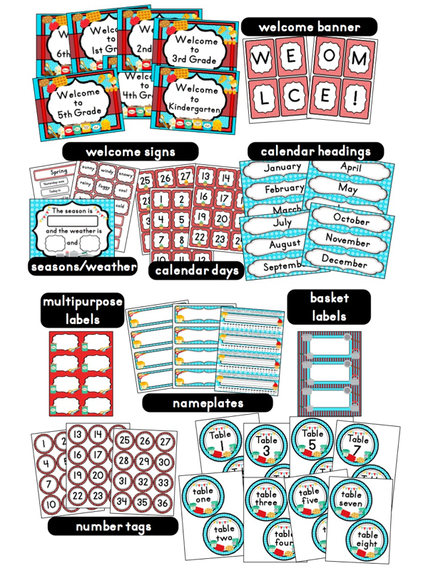 Cooking / Baking Themed Classroom {Ideas, Photos, Tips, and More