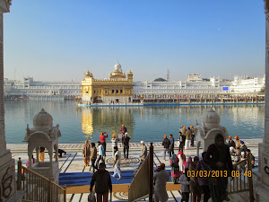 Entrance into "GOLDEN TEMPLE COMPLEX" from "Gandhi Gate Side of Amritsar city.
