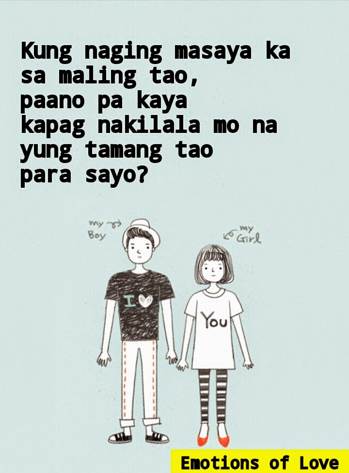 Emotions of Love: Tagalog Love Images Quotes