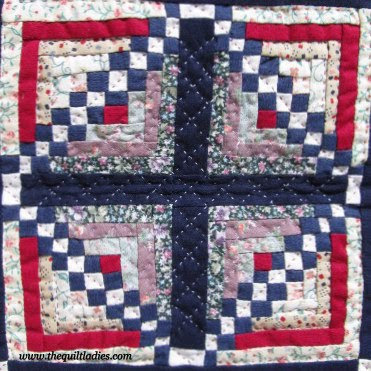 Happy Fourth of July with a Red, White and Blue Quilt