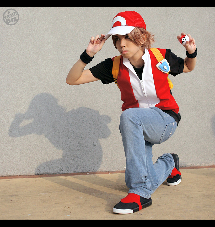 Pokémon trainer cosplay costumes.