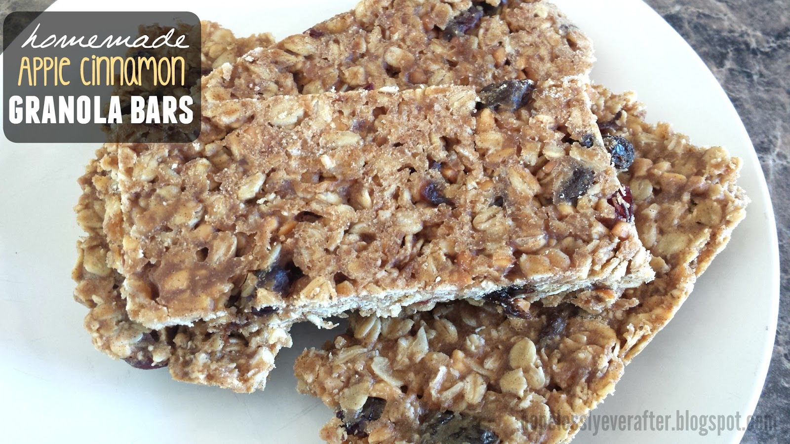 Hopelessly Ever After Recipe Homemade Granola Bars