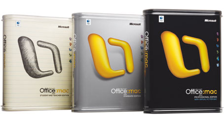 microsoft office 2004 for mac