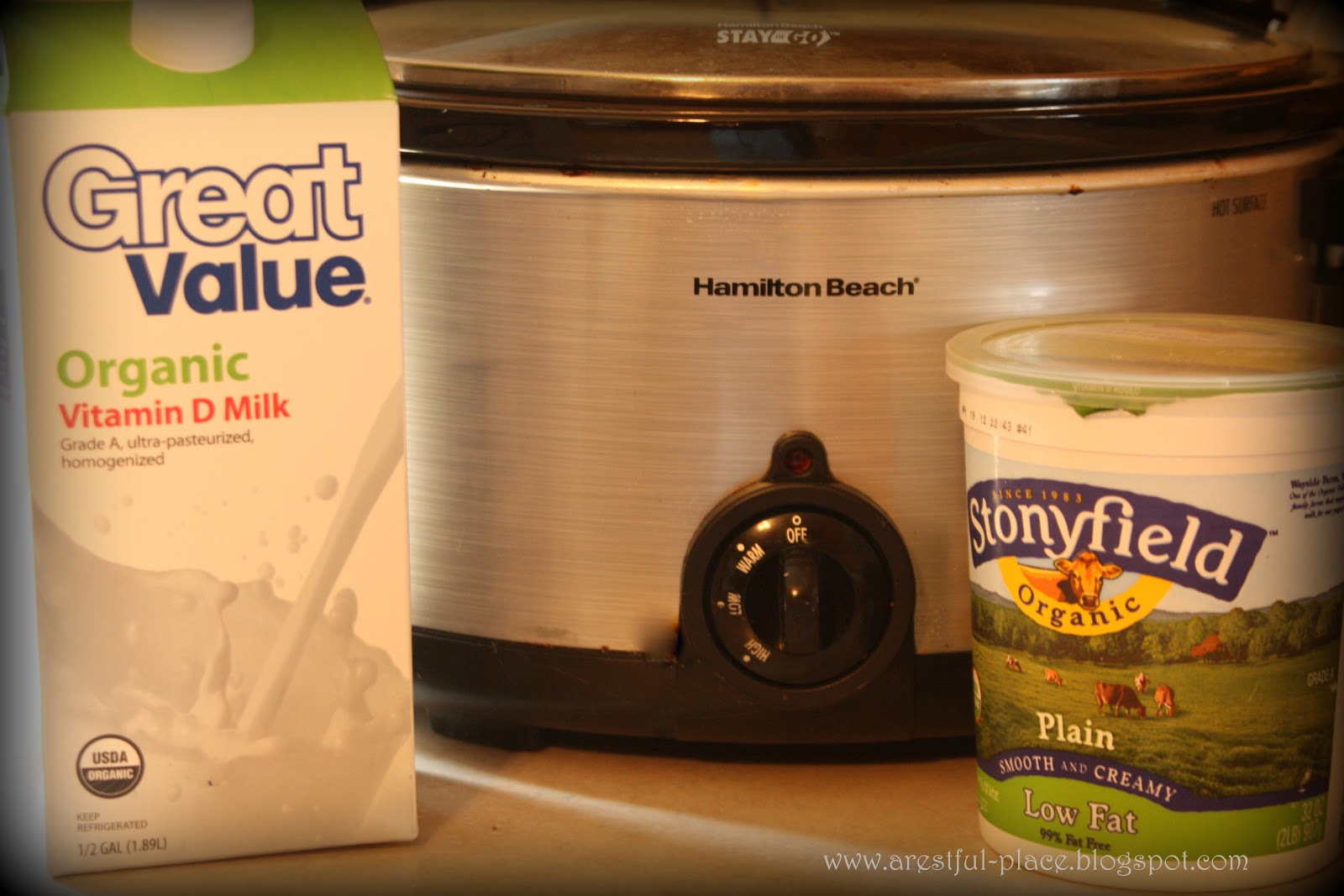 A Restful Place Easily Make Yogurt At Home In The CrockPot!