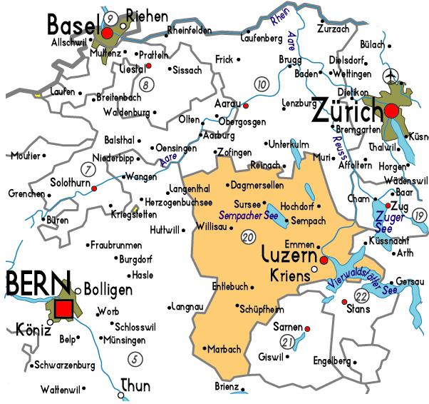 City guides and Travel ideas SWITZERLAND