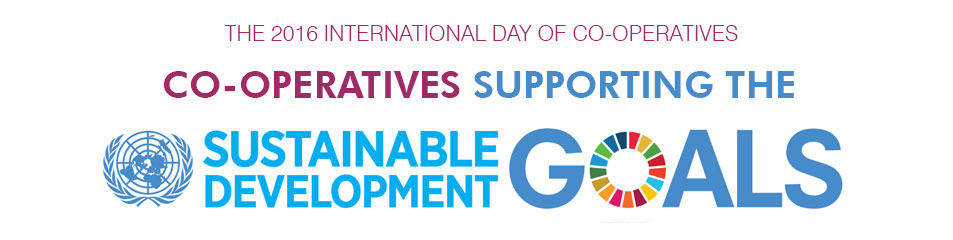#CoopsDay 2016 Support the SDGs