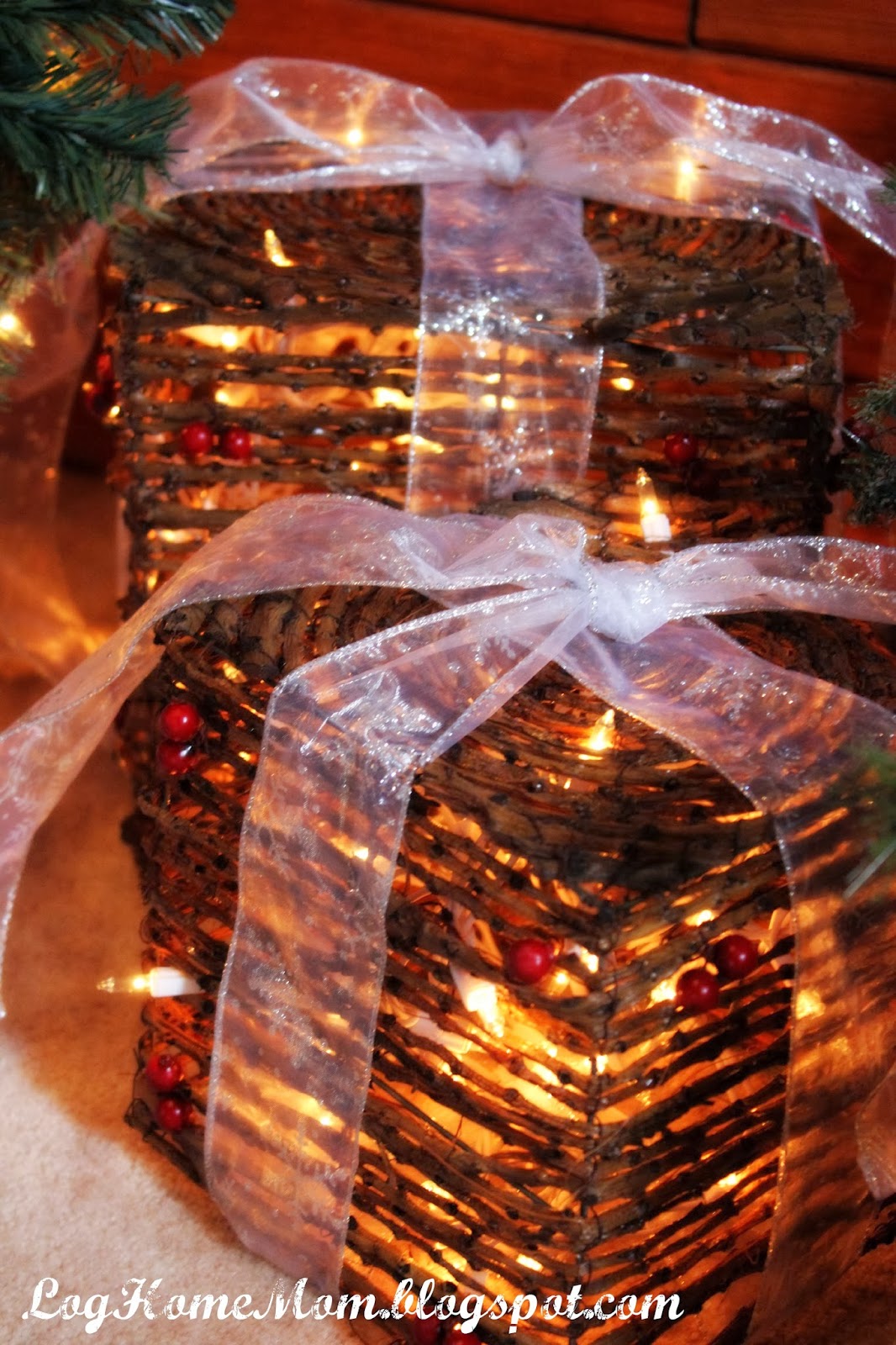 Log Home Mom Christmas Makes Me Feel Emotional