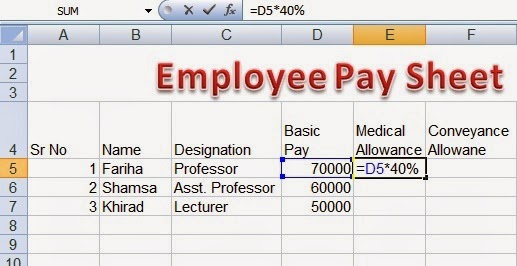 Salary Chart In Excel Format