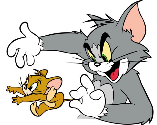 Girotondo di Bimbi: Colora i cartoni Tom e Jerry