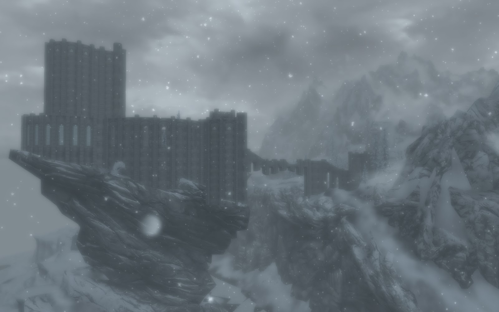 Hi.Def.Walls Skyrim Winterhold Mage's College