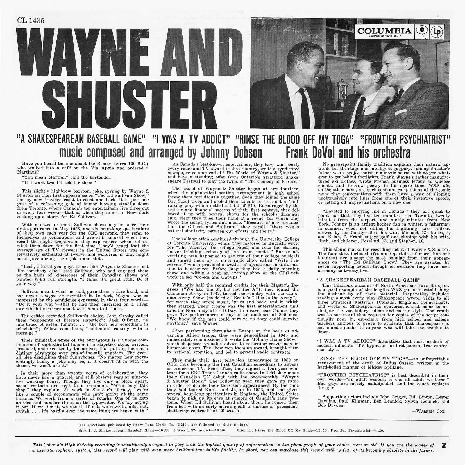 wayne and shuster