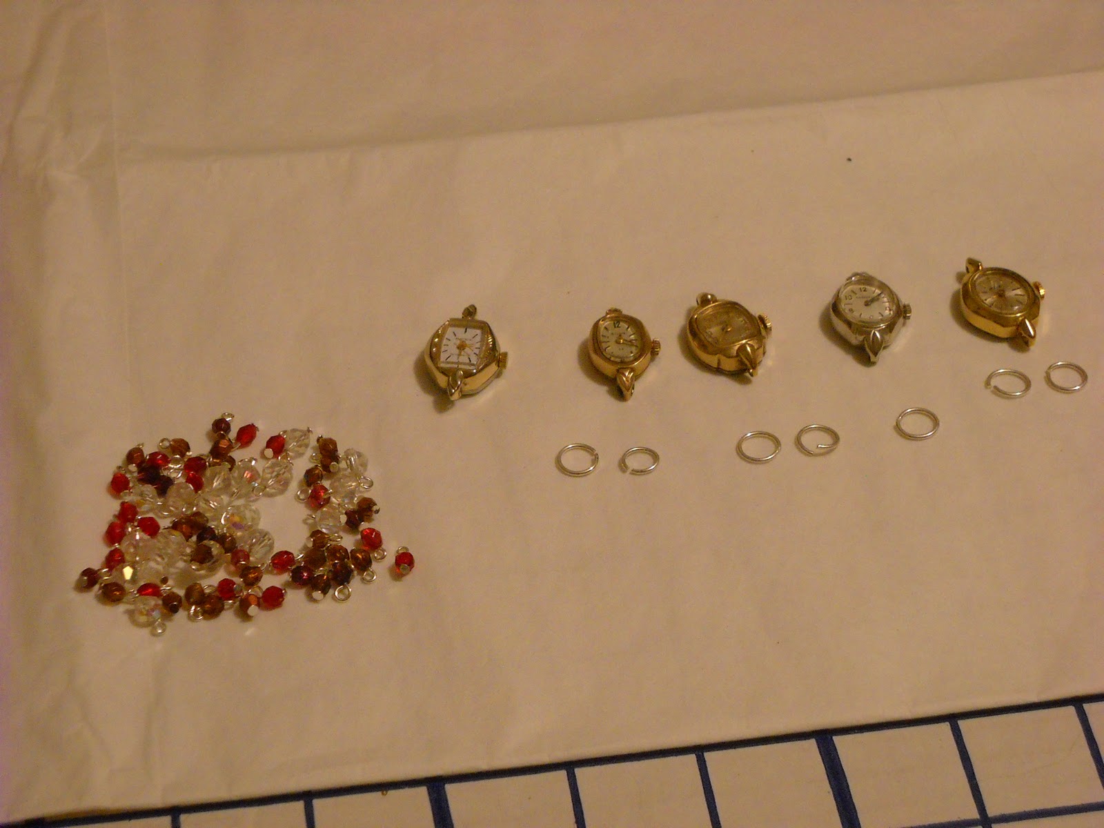 Show Me Crafting Vintage Watches Bracelet