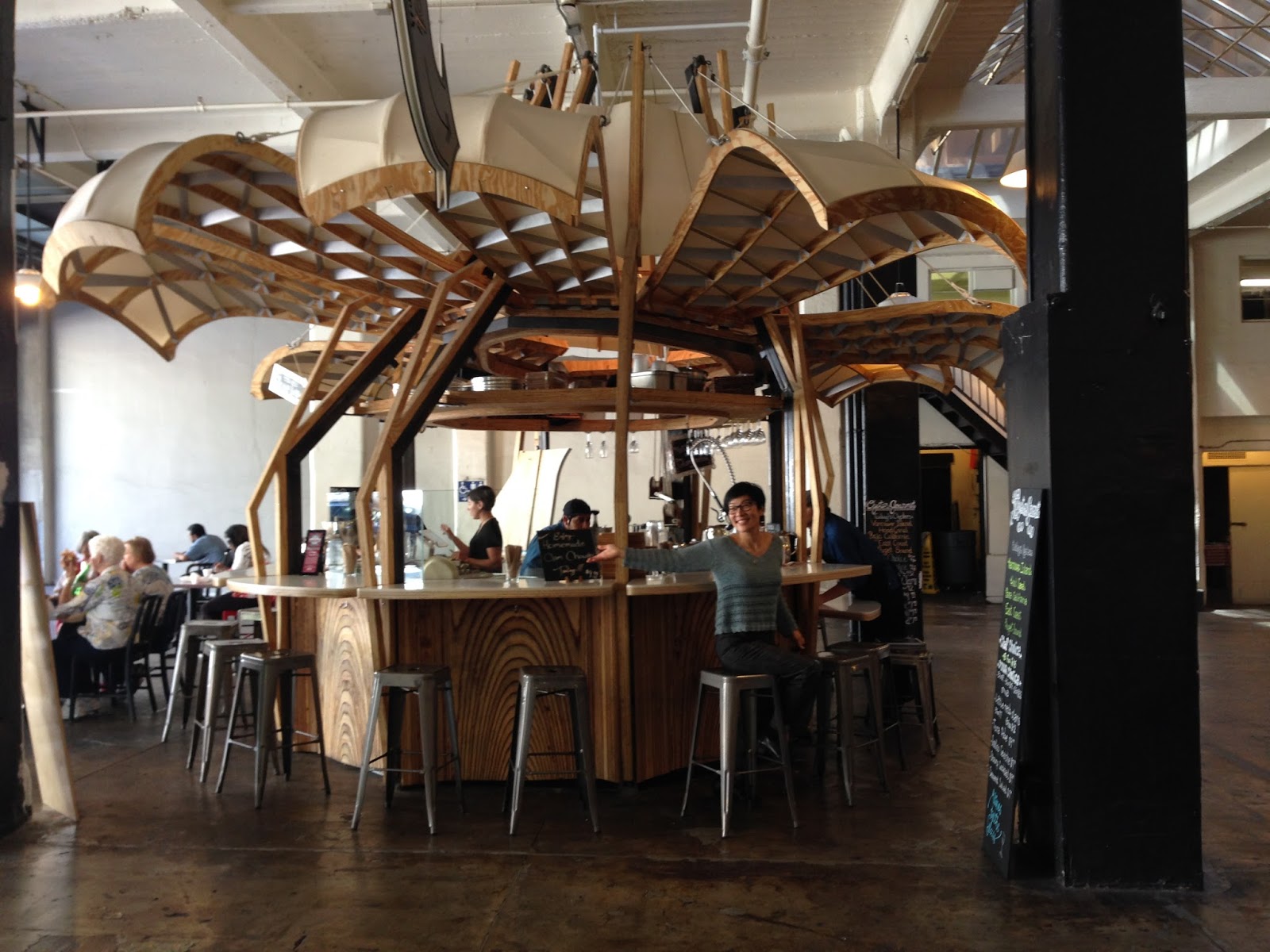 CAFE LA LA The Oyster Bar at Grand Central Market