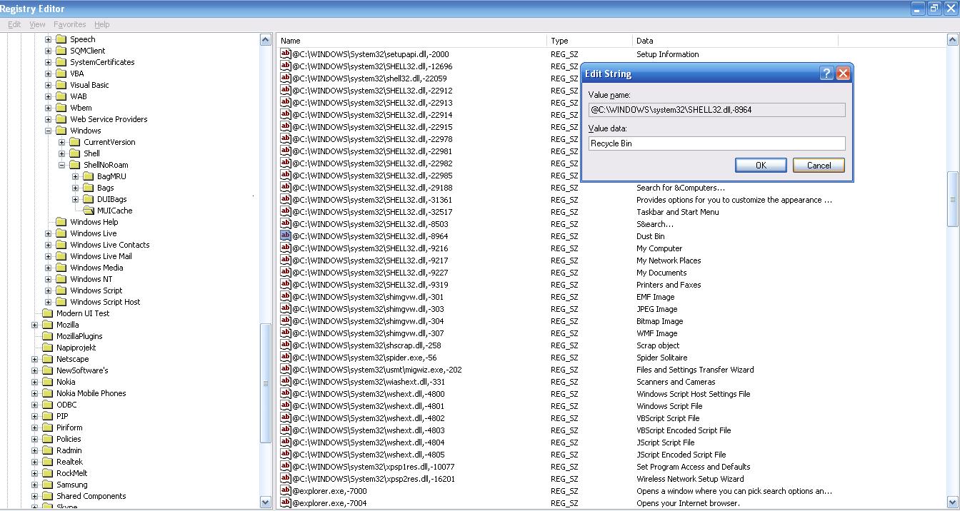 How to Rename Recycle Bin in Windows XP TechSansar