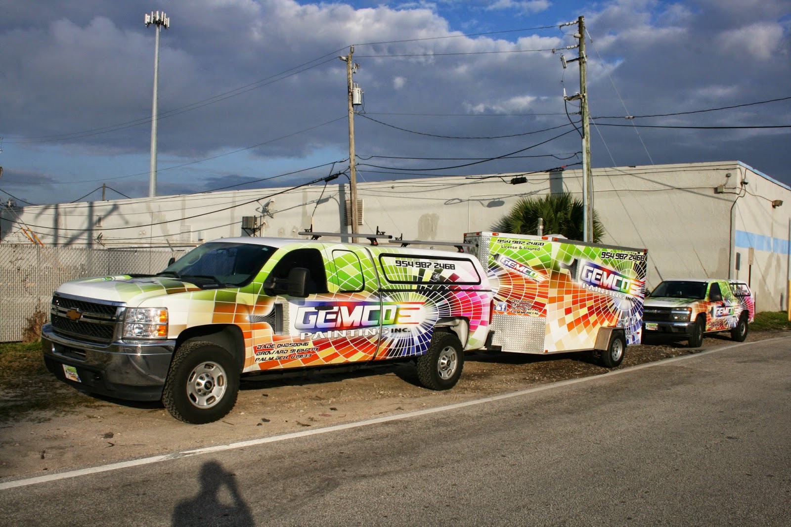 Commercial Trailer Vinyl Wraps, Graphics & Lettering Davie Florida
