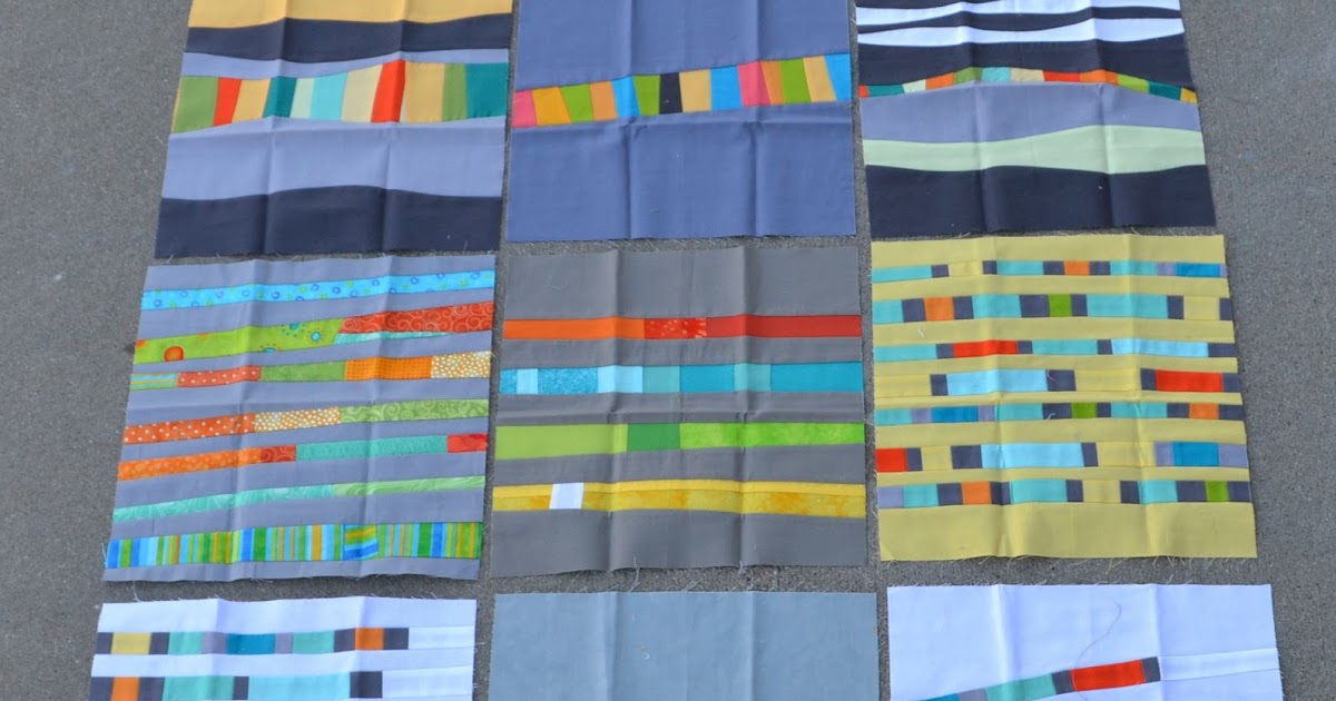 Omaha Modern Quilt Guild QuiltCon quilt blocks