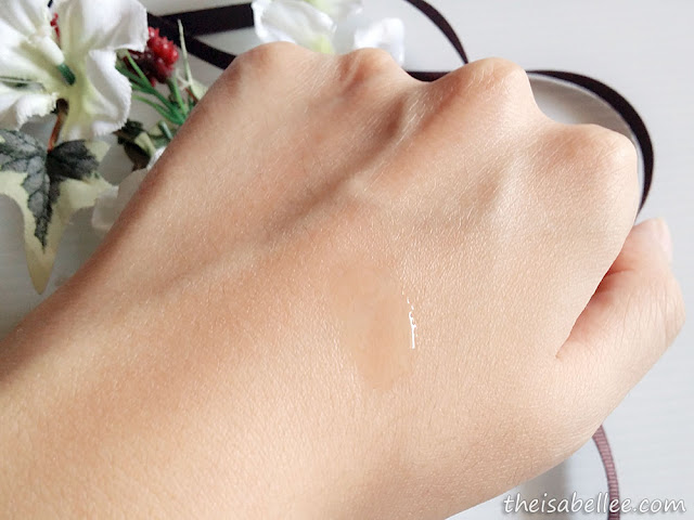 Ideapelle Power Whitening Lotion is clear and watery