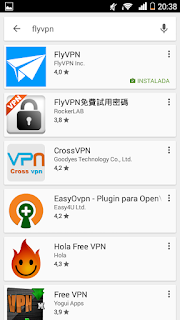 14 días gratis de FlyVPN para Android