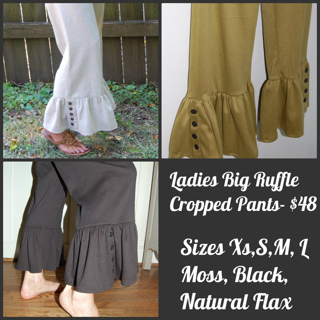 matilda jane womens big ruffle pants