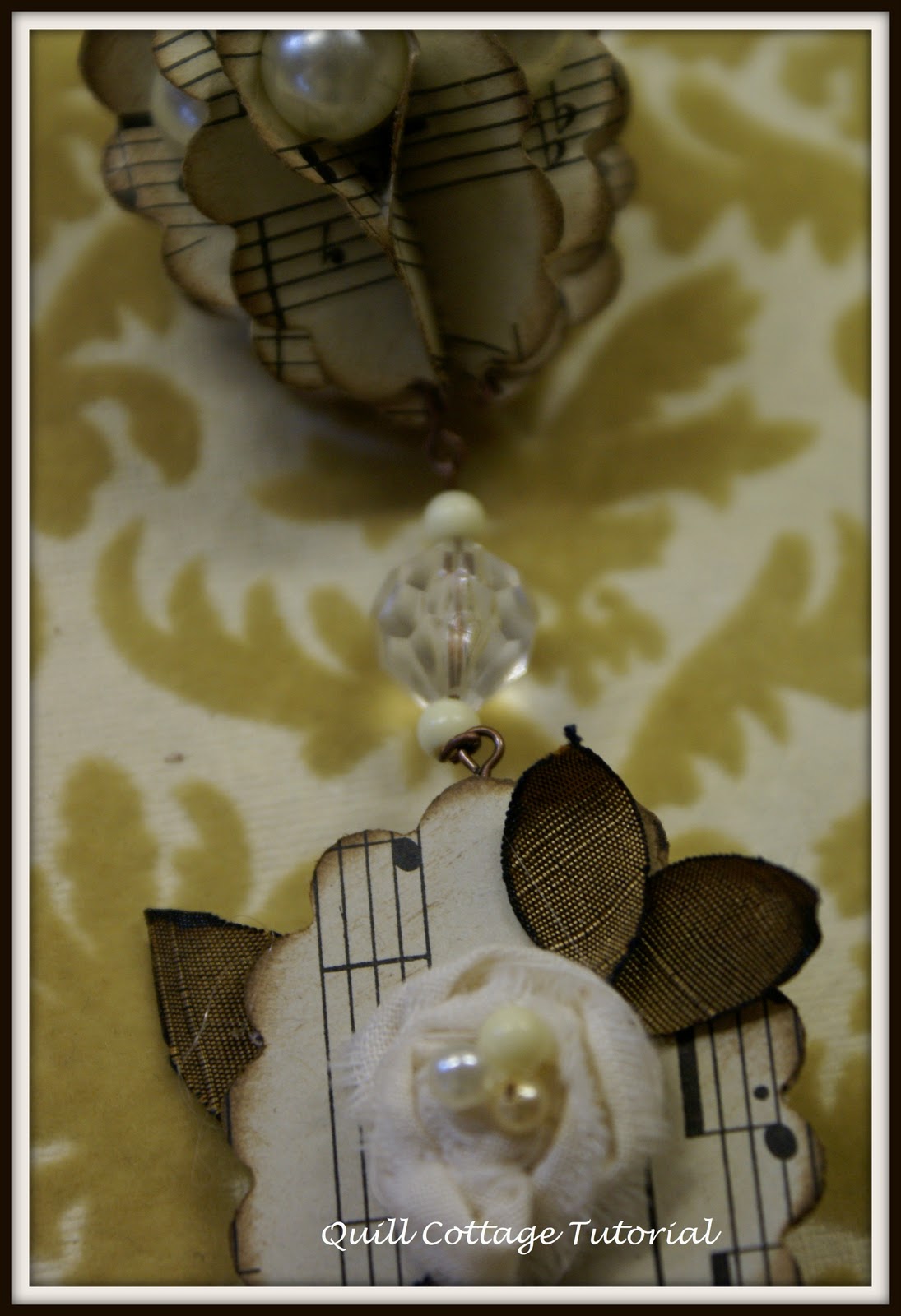 Quill Cottage ELEGANT PAPER PUNCH ORNAMENTS (FREE TUTORIALS)...