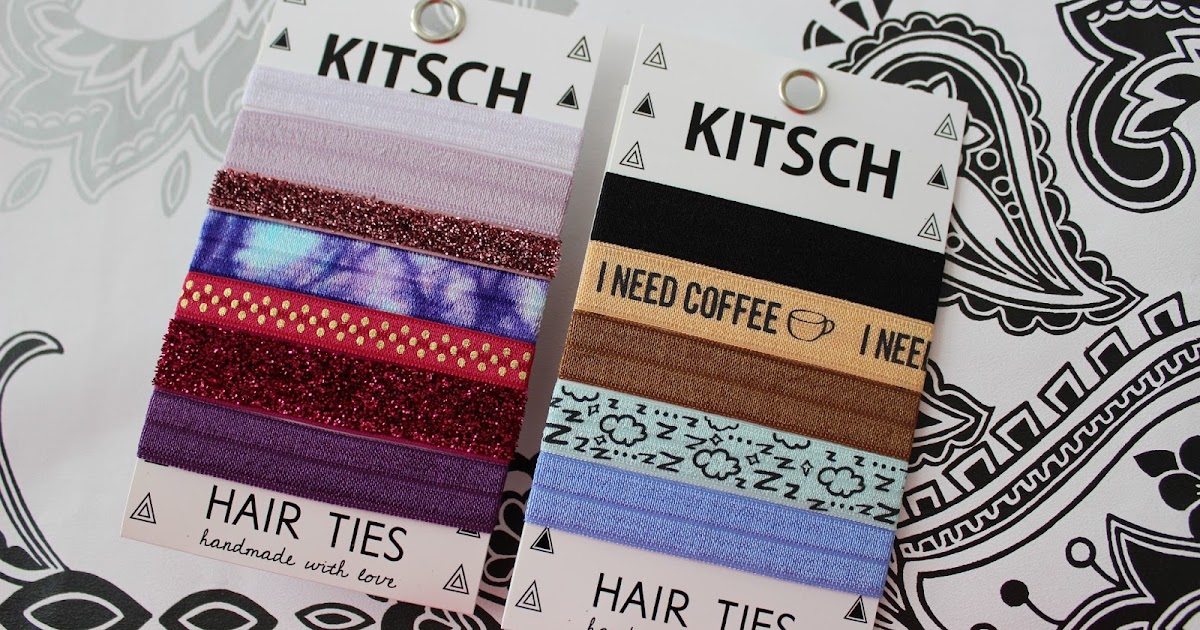 Kitsch Handmade Hair Ties Tales Of A Pale Face Uk Beauty Blog