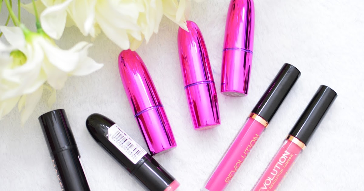 A Beauty Moment: MAKEUP REVOLUTION LIPSTICKS REVIEW AND SWATCHES