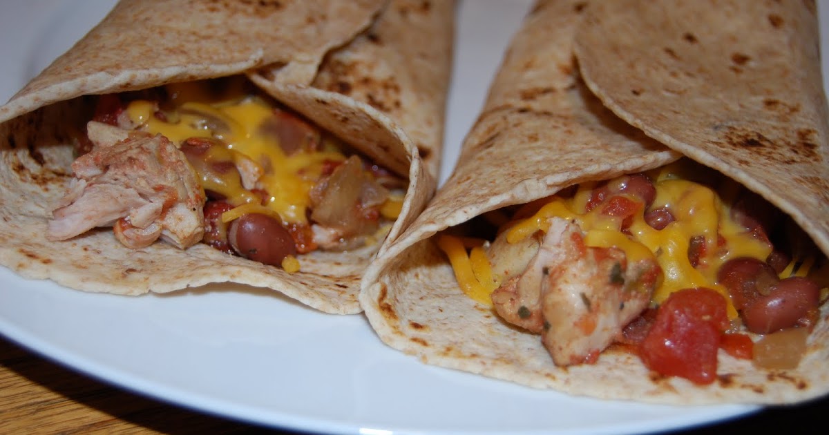 Juliann's Easy Eats Slow Cooker Chicken Burritos