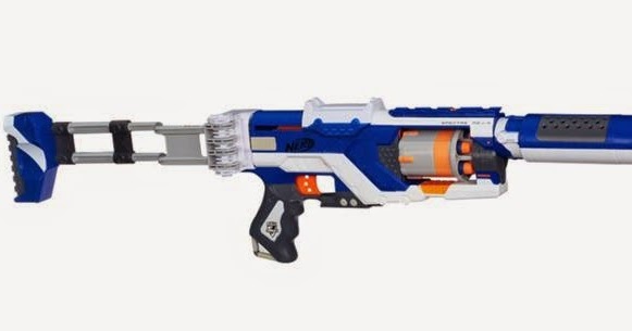 Nerf N Strike Spectre Rev-5 Dart Blaster Rare 