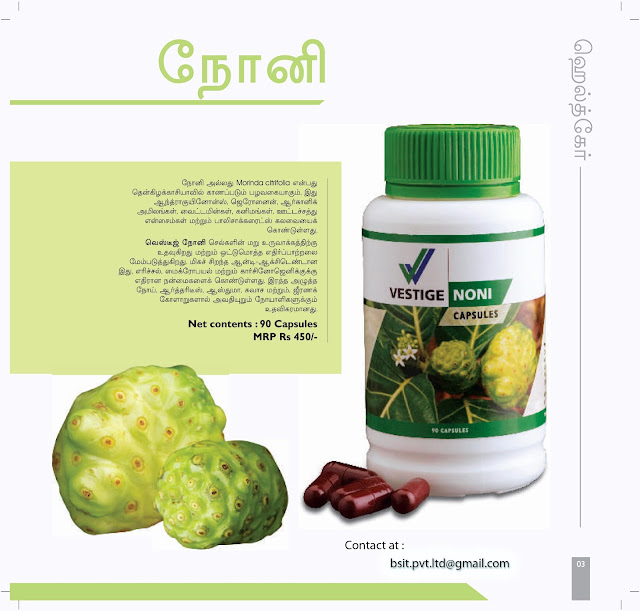 Vestige Product Info