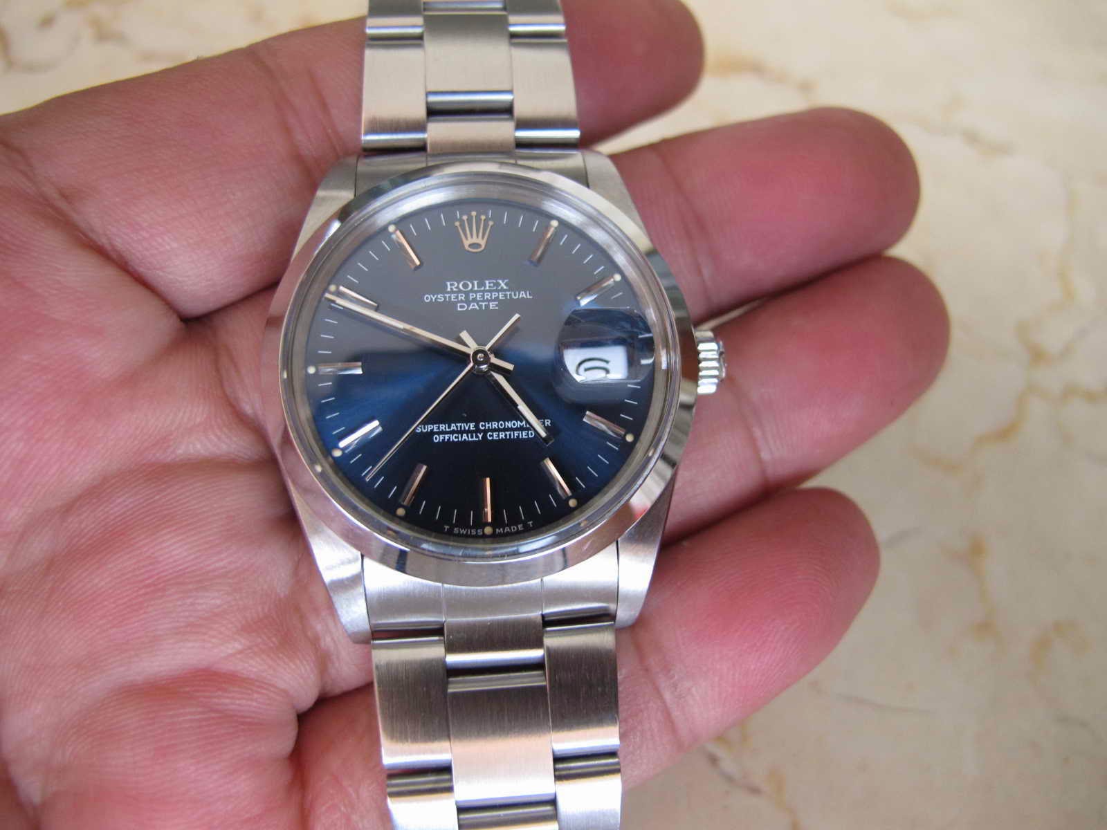 Maximuswatches Jual Beli Jam Tangan Second Baru Original Koleksi Jam Cocok untuk Anda yang sedang mencari jam tangan Branded watch dan memang mencari dial Biru ROLEX mints condition BLUESH DIAL jarang ada