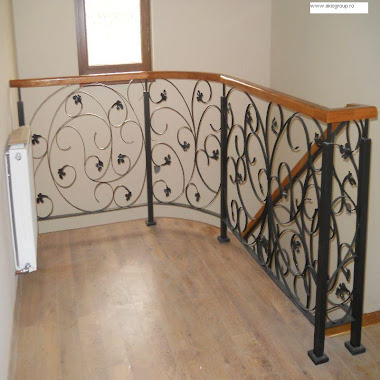 balustrade fier forjat