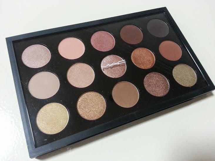 Beauty Makeup Etc MAC Eyeshadow X15 Warm Neutrals Palette