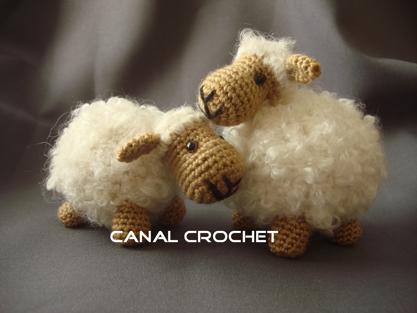 CANAL CROCHET: Oveja amigurumi patron libre: