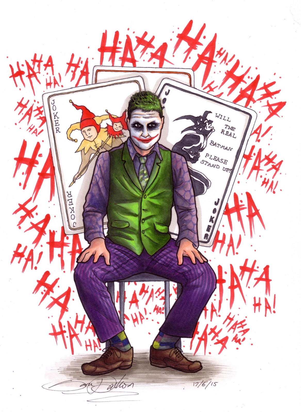 sara dunkerton illustration and animation themed portraits why so