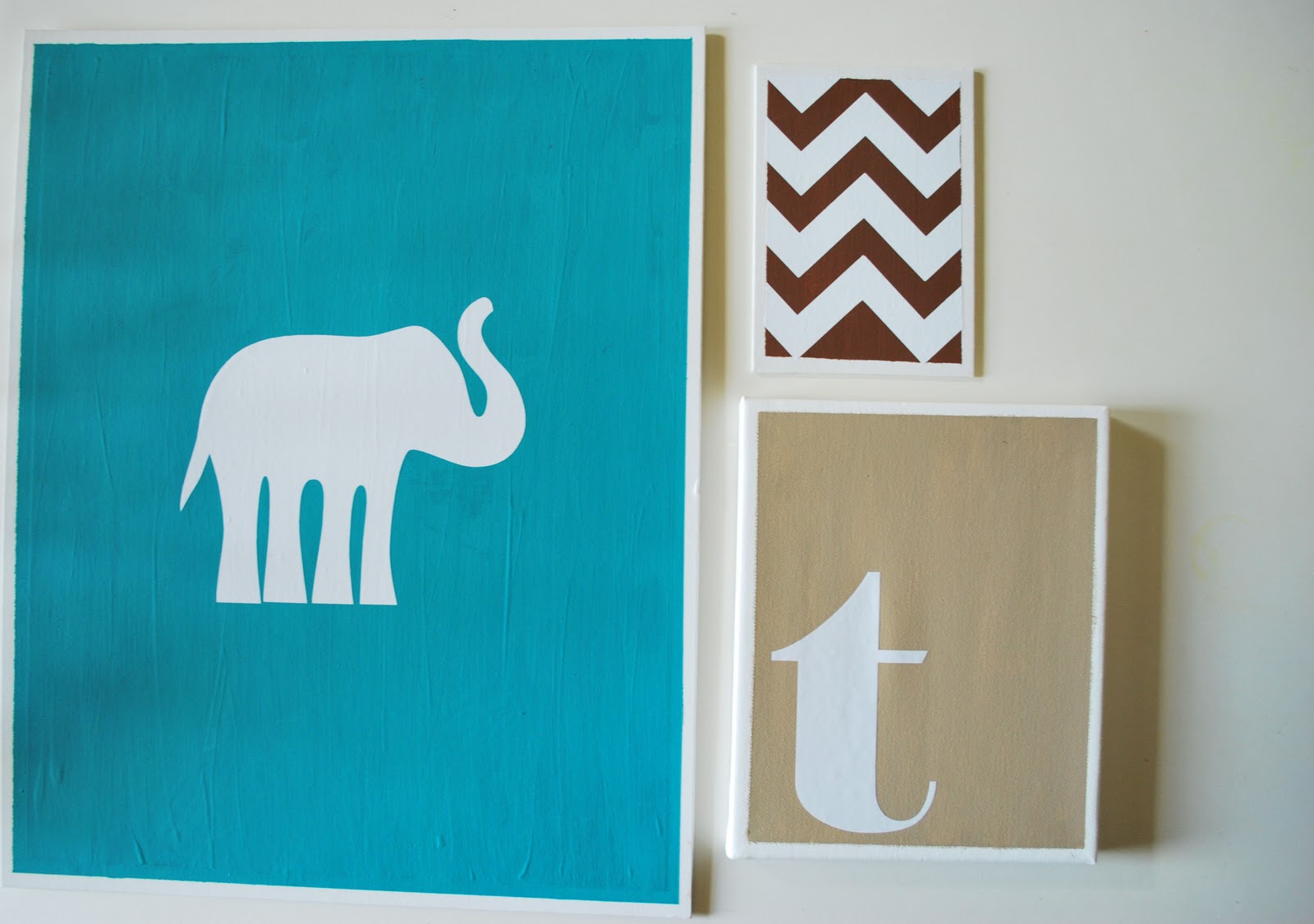 Larissa Another Day: Canvas and Fabric Decorating-Baby's Room