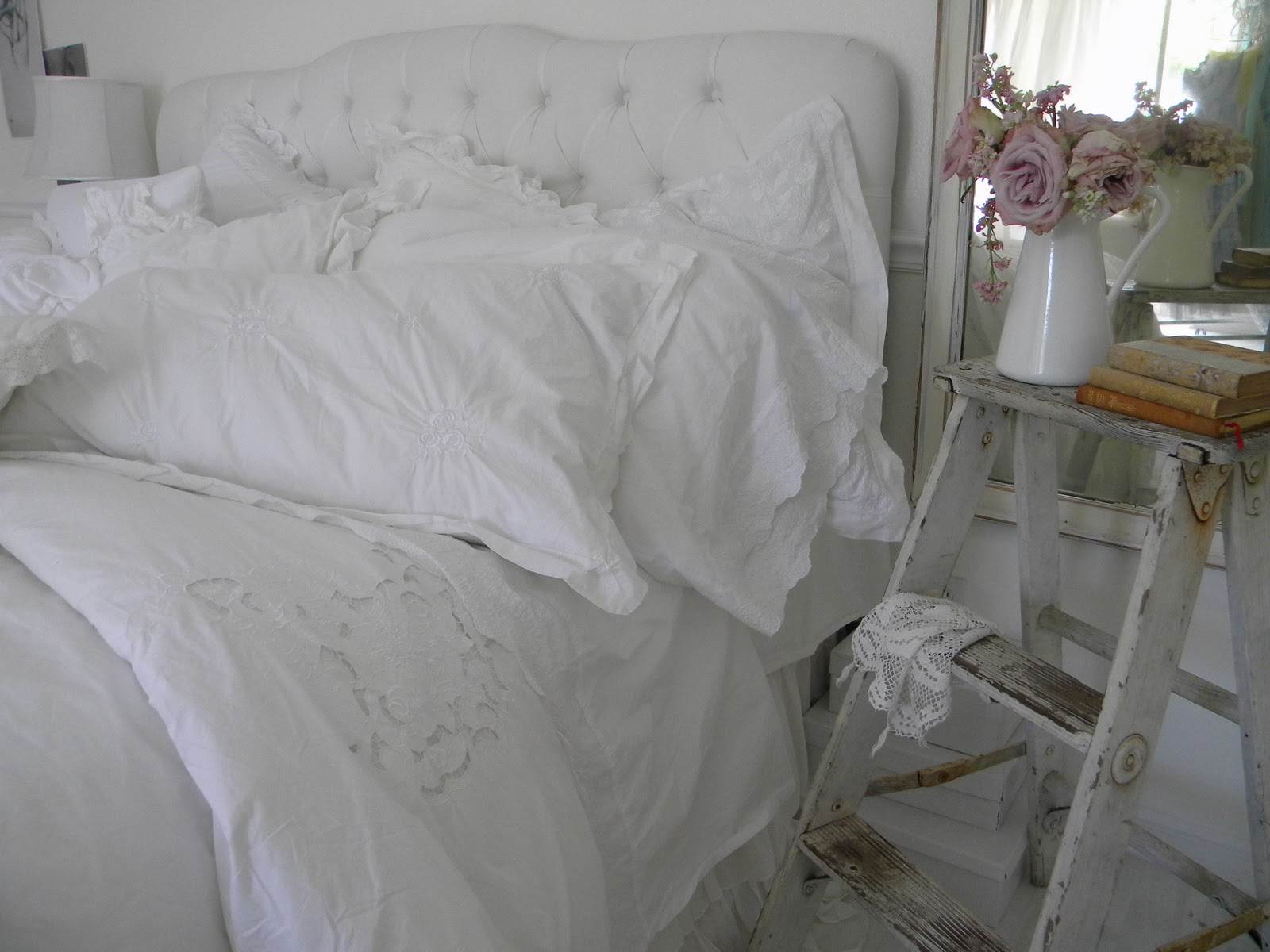 Simply me white bedding for spring
