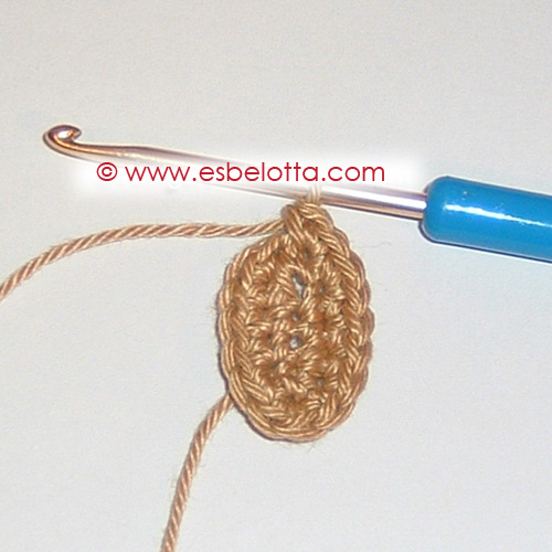 esbelotta (E) Tutorial How to crochet an oval