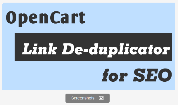 http://codecanyon.net/theme_previews/7142135-opencart-seo-link-deduplicator?ref=Eduarea