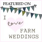 Featured on I Love Farm Weddings