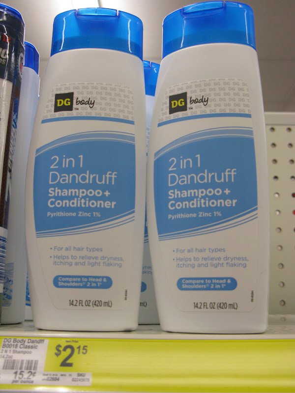 Our Frugal Happy Life Dollar General Suave AntiDandruff shampoo 2.50