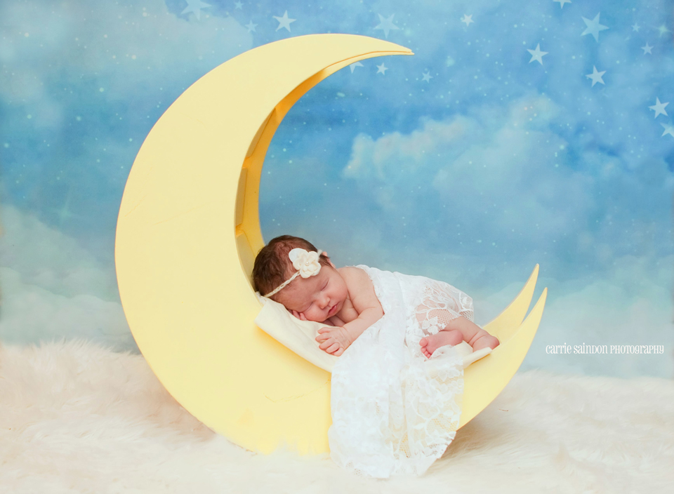 Carrie Saindon Photography Sweet Newborn Baby Girl Frisco Tx