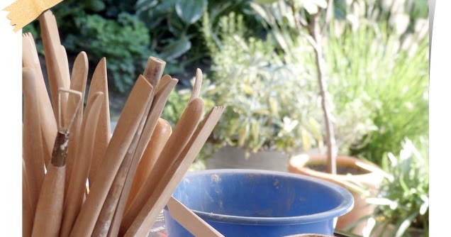 Garten-Keramik: Was wohl daraus wird?